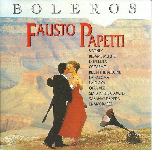Capa do álbum "Boleros ", de Fausto Papetti