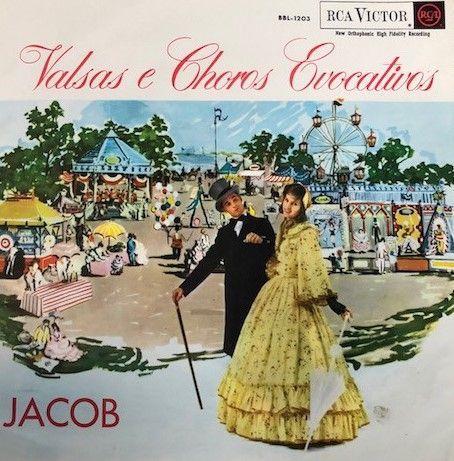 Capa do álbum "Valsas e Choros Evocativos", de Jacob do Bandolim