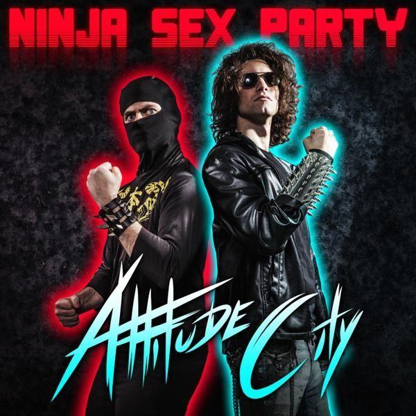 Portada de Álbum "Attitude City", de Ninja Sex Party
