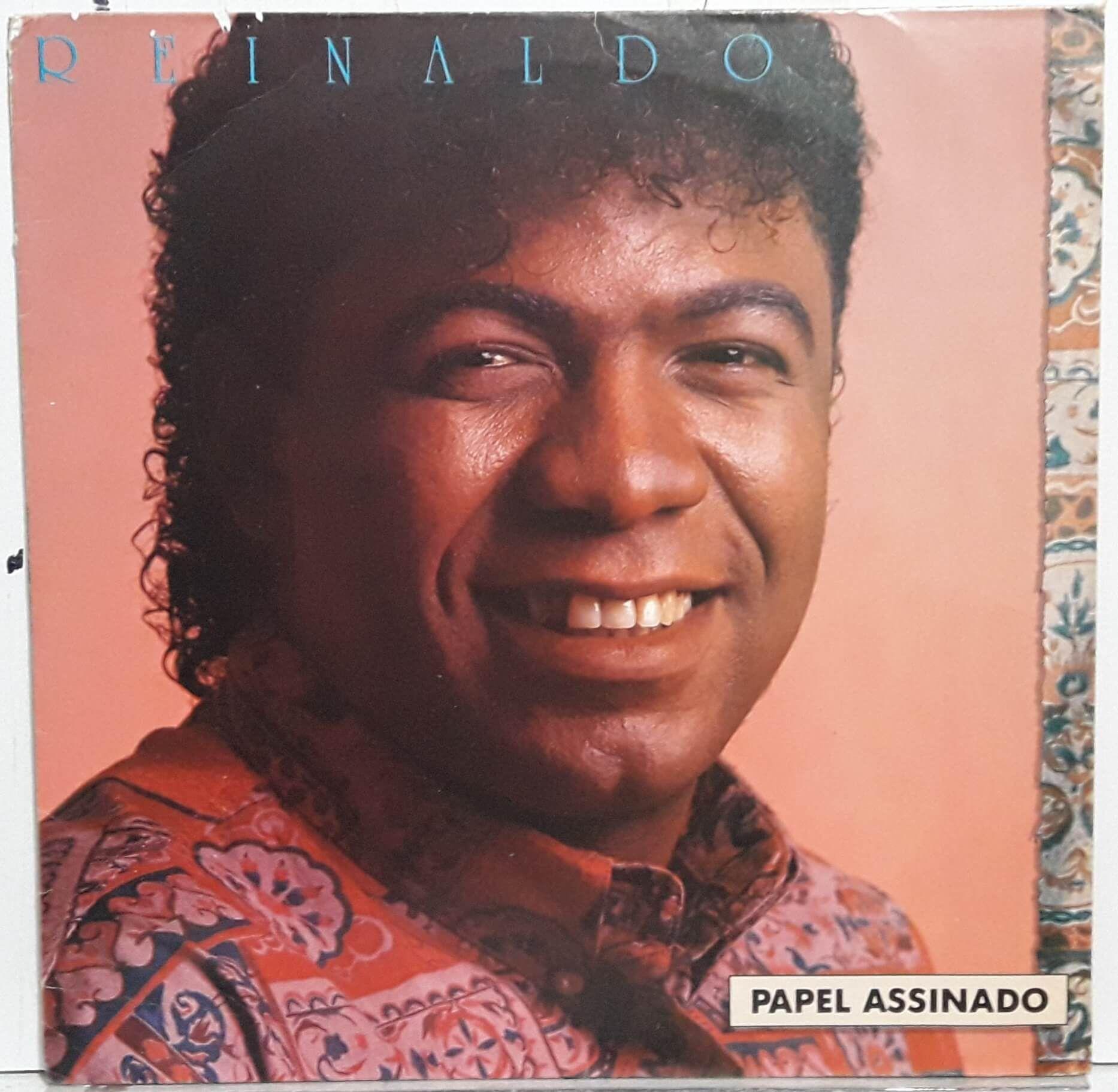 Portada de Álbum "Papel Assinado", de Reinaldo