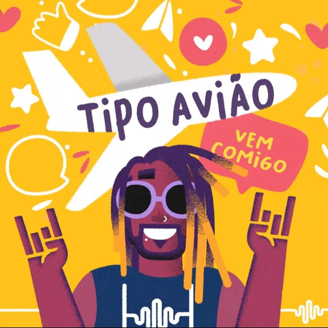 Portada del álbum "Tipo Avião", de Hamadi