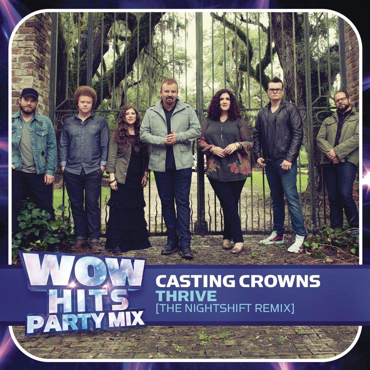 Portada del álbum "Thrive (The nightSHIFT Remix) ", de Casting Crowns