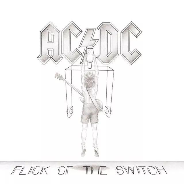 Portada de Álbum "Flick Of The Switch", de AC/DC