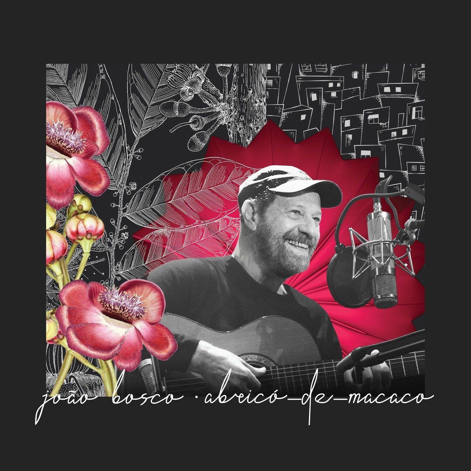 Portada del álbum "Abricó-de-macaco", de João Bosco