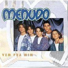 Portada de Álbum "Vem Pra Mim", de Menudo