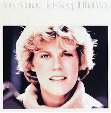 Portada del álbum "Let's Keep It That Way", de Anne Murray