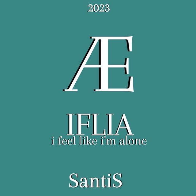 Portada de Sencillo/EP "i feel like i'm alone", de SantiS