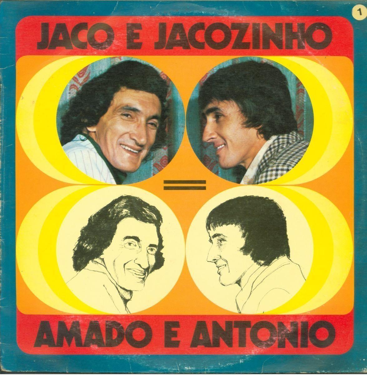Capa do Álbum "Jacó e Jacozinho = Amado e Antonio (1974)", de Amado e Antônio
