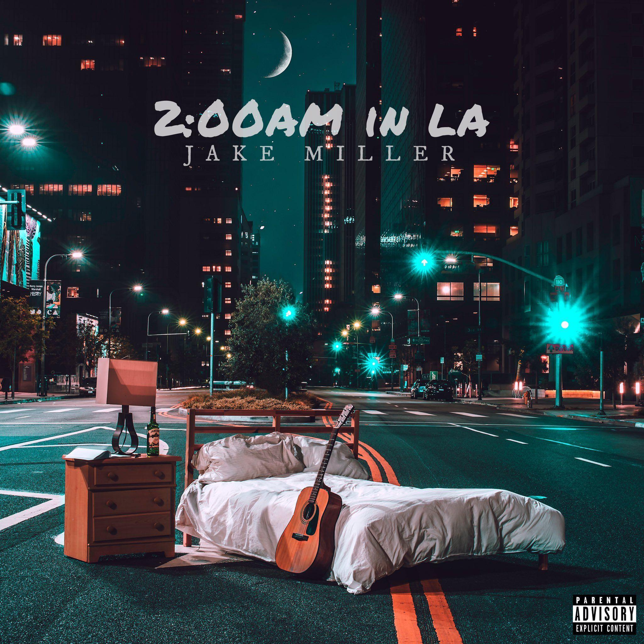 Portada de Álbum "2:00am in LA", de Jake Miller