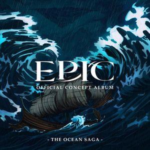 Capa do Single/EP "EPIC: The Ocean Saga", de Jorge Rivera-Herrans