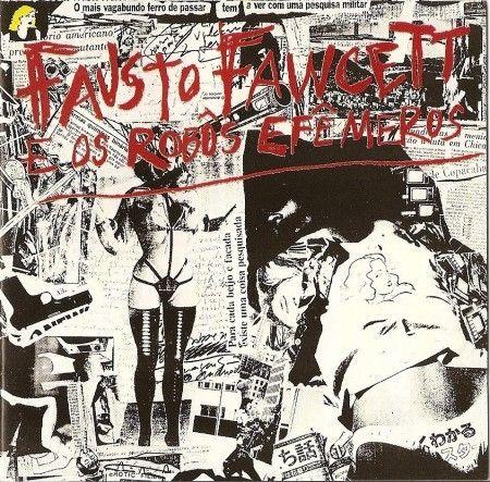 Portada de Álbum "Fausto Fawcett e Os Robôs Efêmeros", de Fausto Fawcett