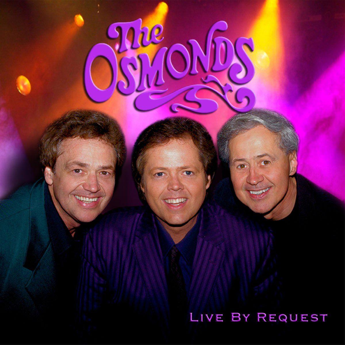 Album cover of "Live By Request" by The Osmonds