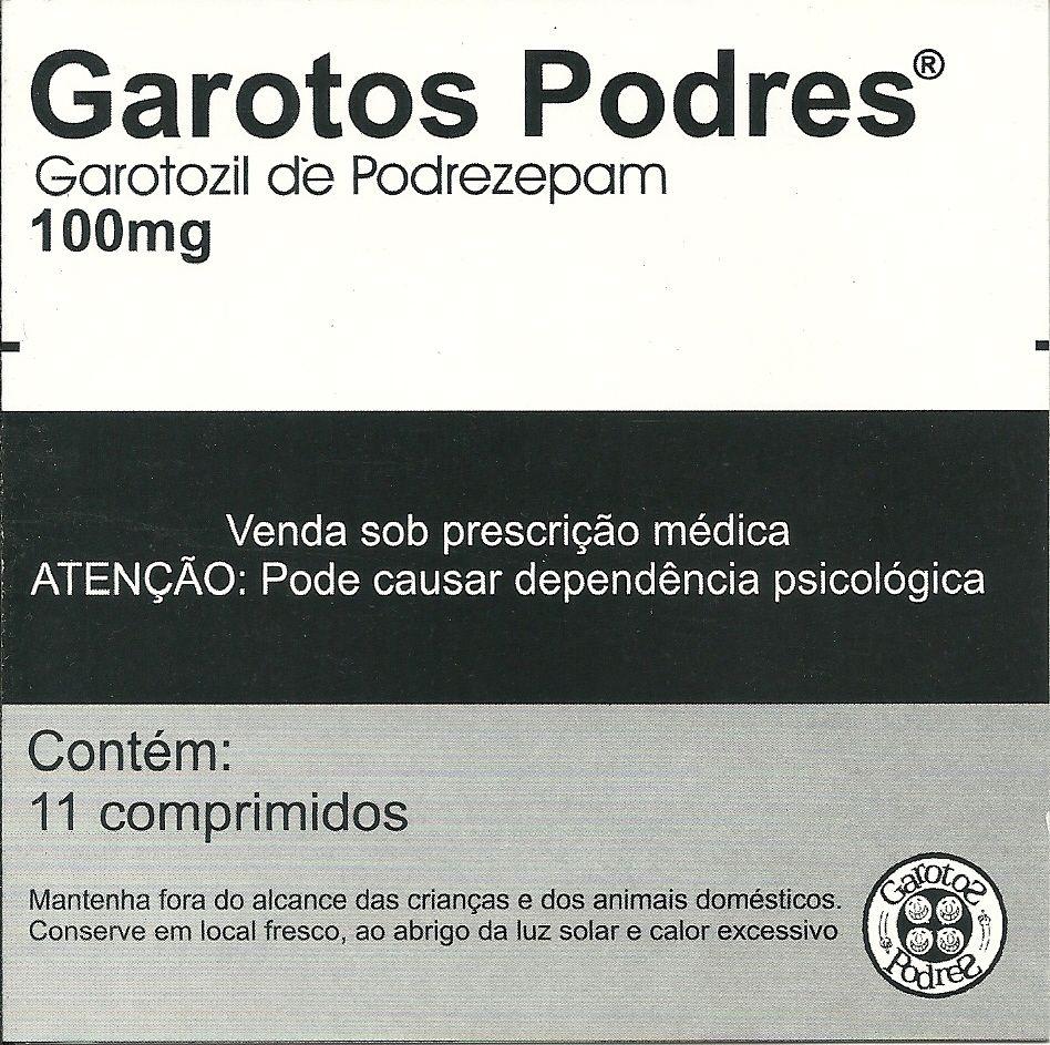 Portada de Álbum "Garotozil De Podrezepam", de Garotos Podres