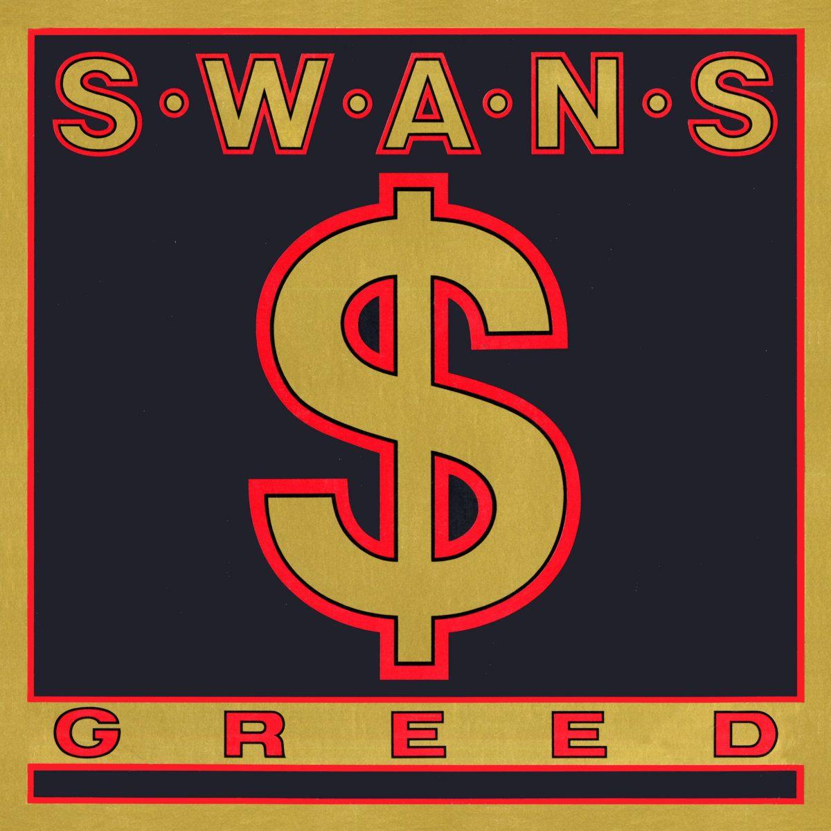 Portada de Álbum "Greed", de Swans