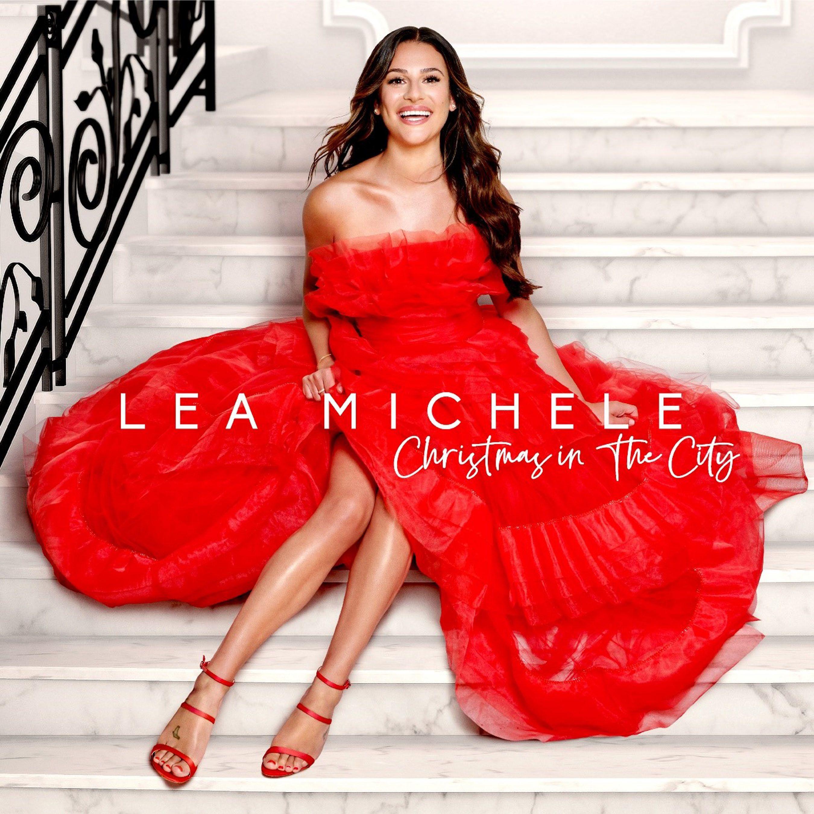 Portada de Álbum "Christmas In The City", de Lea Michele