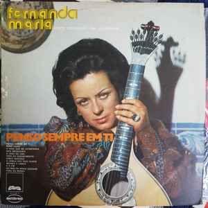 Capa do Álbum "Penso Sempre Em Ti", de Fernanda Maria