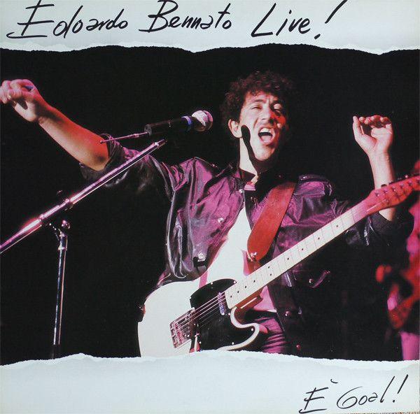 Portada de Álbum "Edoardo Bennato Live ! - È Goal !", de Edoardo Bennato