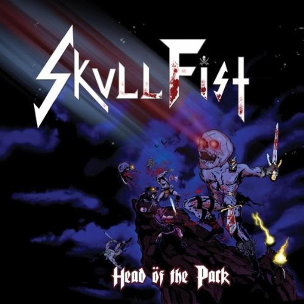 Portada de Álbum "Head of the Pack", de Skull Fist