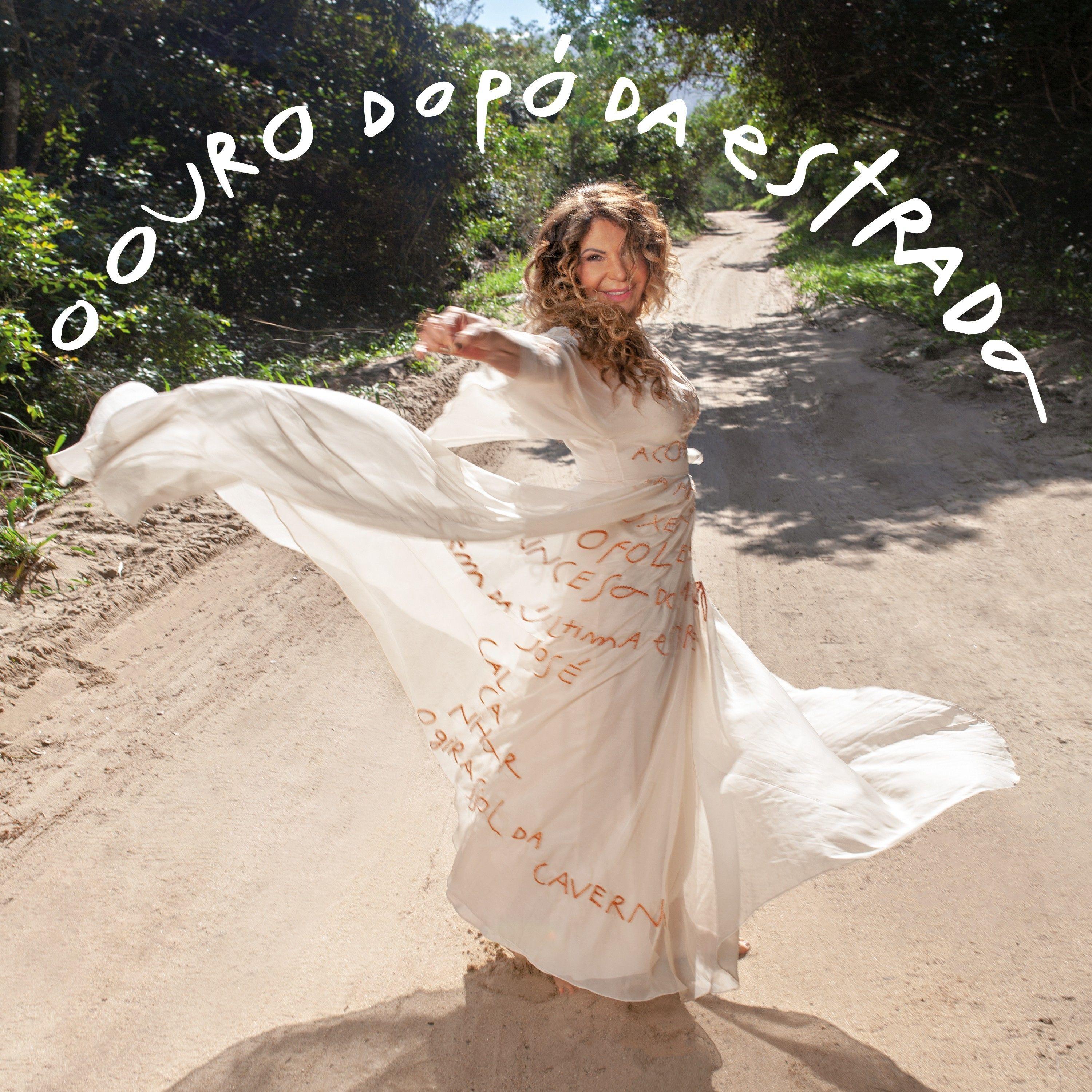 Album cover of "O Ouro do Pó da Estrada" by Elba Ramalho