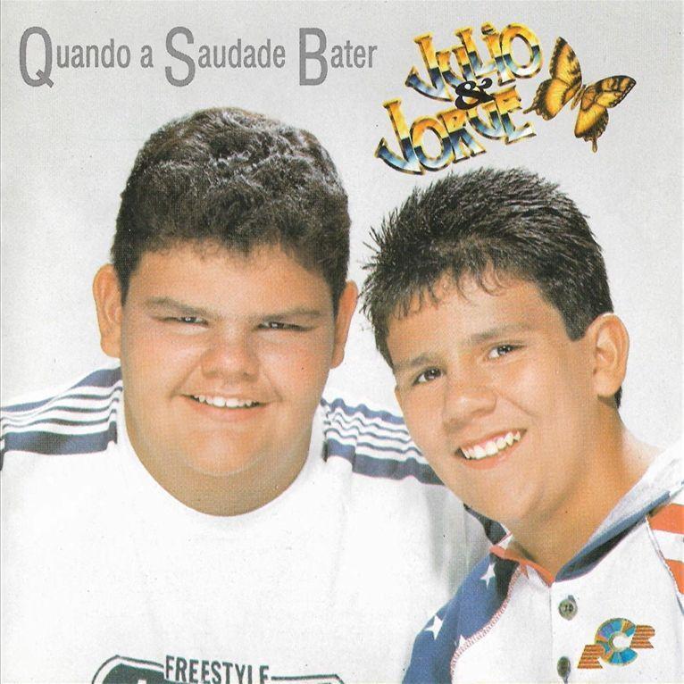 Capa do Álbum "Quando a Saudade Bater", de Julio & Jorge