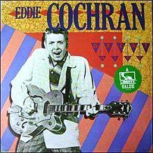 Album cover of "Great Hits" by Eddie Cochran
