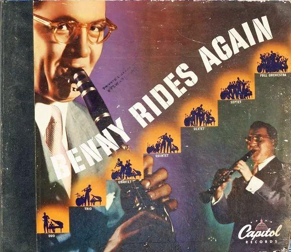 Capa do álbum "Benny Goodman Rides Again", de Benny Goodman
