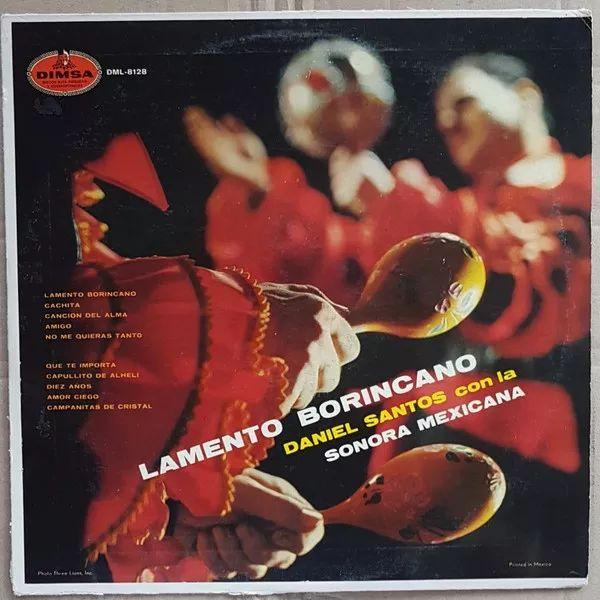 Album cover of "Lamento Borincano" by Daniel Santos