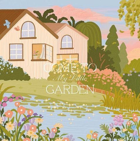 Portada de Álbum "Come To My Little Garden", de Flower Kim