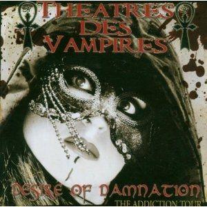 Portada de Álbum "Desire of Damnation", de Theatres des Vampires