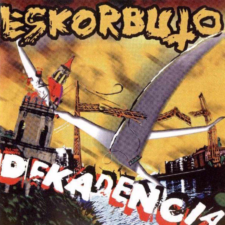 Portada de Álbum "Dekadencia", de Eskorbuto