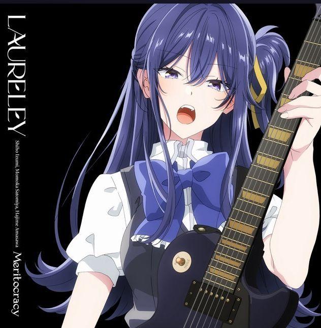 Portada del álbum "メリトクラシー", de Laureley (ローレライ)