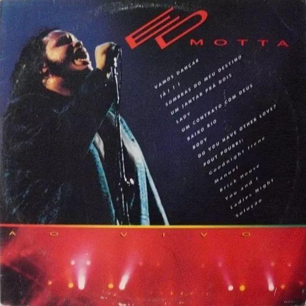 Portada del álbum "Ao Vivo (1993)", de Ed Motta