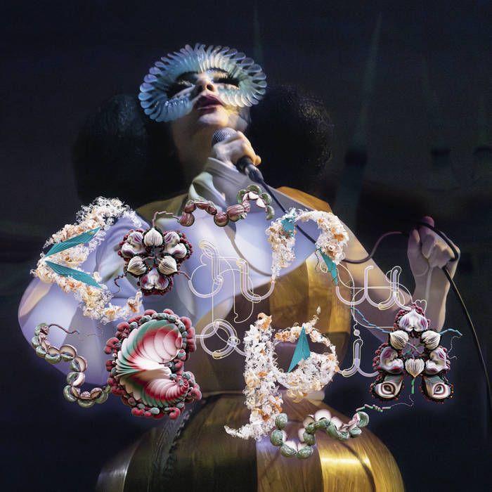 Capa do álbum "Cornucopia Live", de Björk