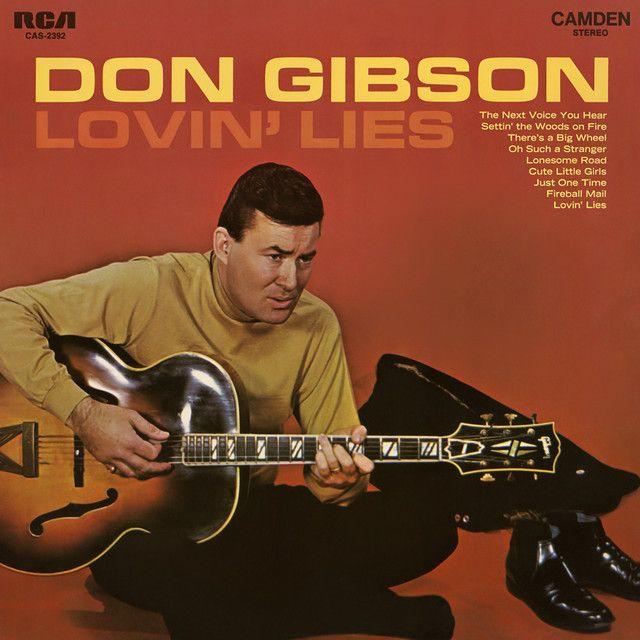 Capa do álbum "Lovin' Lies", de Don Gibson