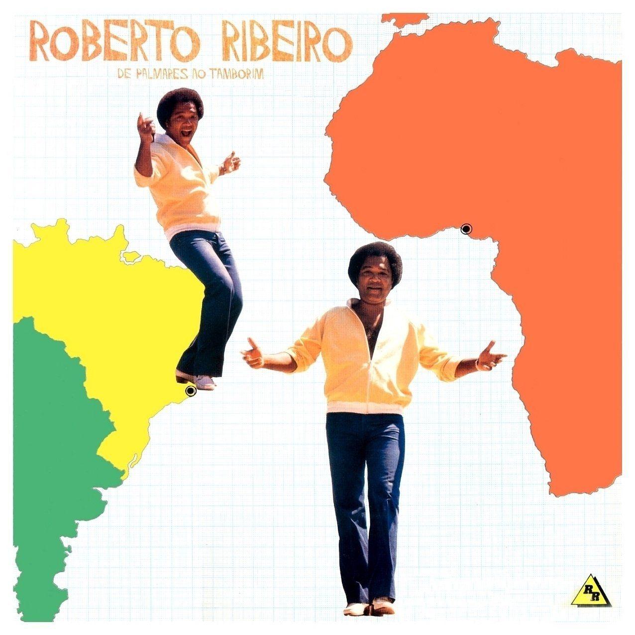 Capa do Álbum "De Palmares Ao Tamborim", de Roberto Ribeiro