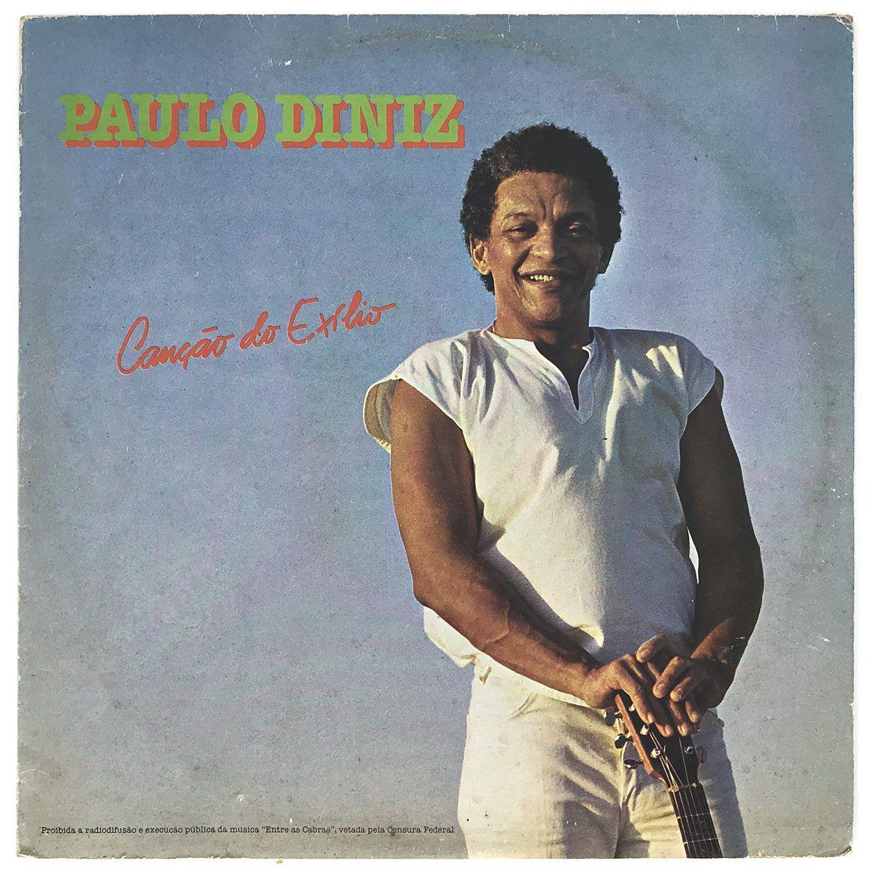 Album cover of "Canção do Exílio" by Paulo Diniz