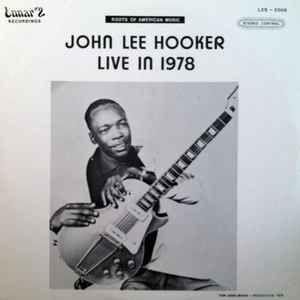 Capa do álbum "Live In 1978", de John Lee Hooker
