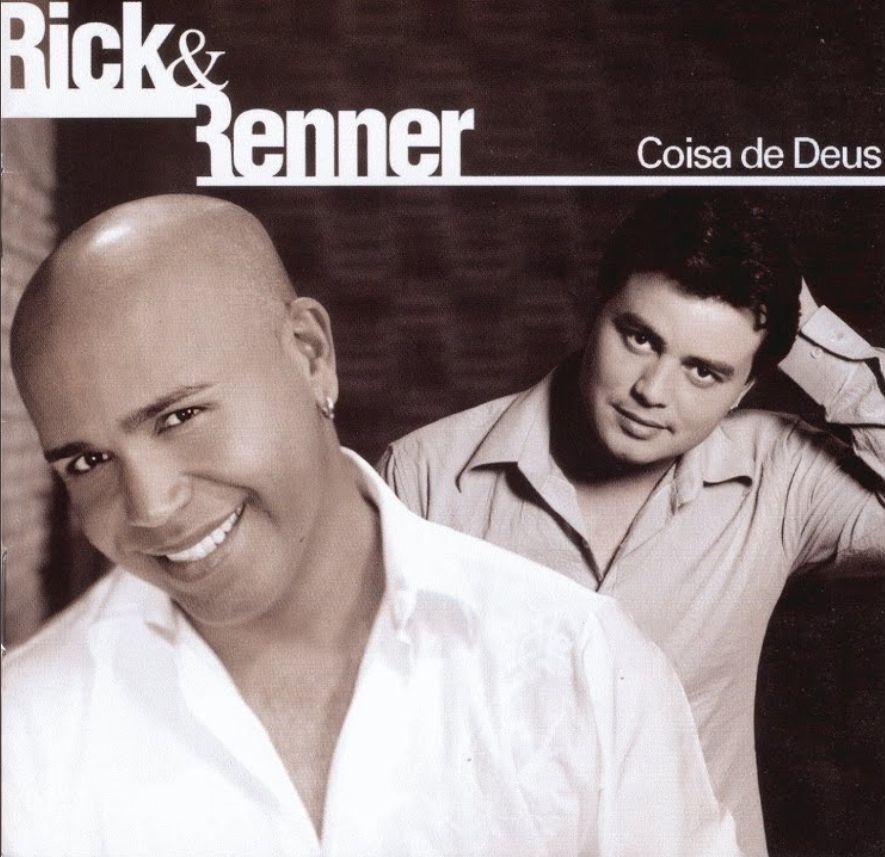 Capa do Álbum "Coisa de Deus ", de Rick & Renner