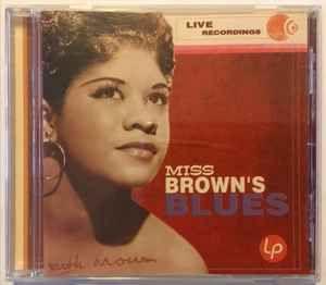 Capa do Álbum "Miss Brown's Blues", de Ruth Brown
