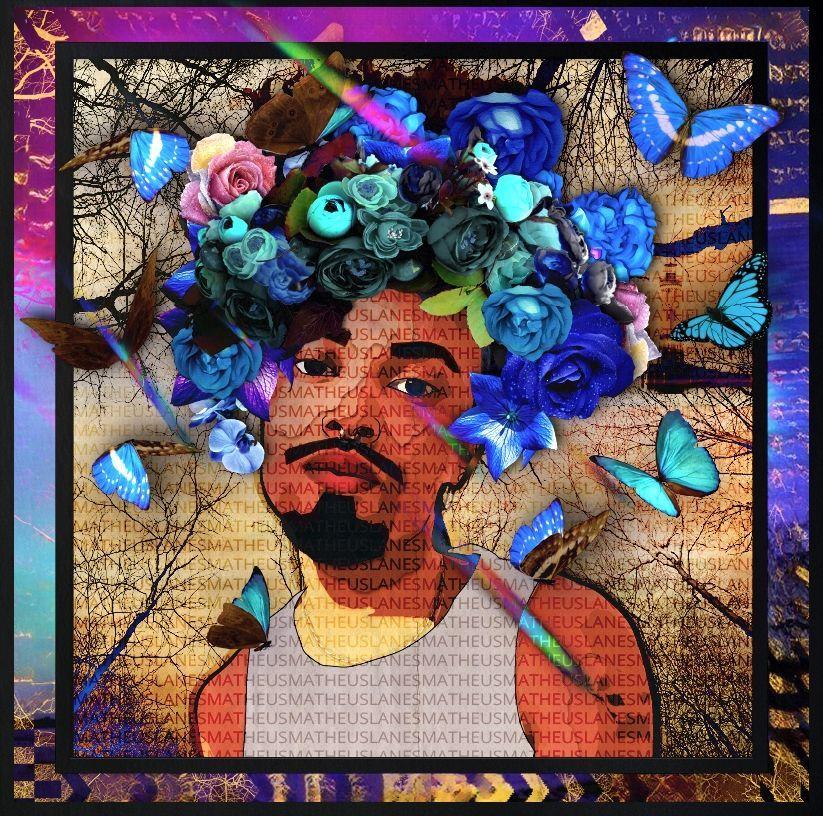 Portada de Álbum "B.L.U", de Matheus Lanes