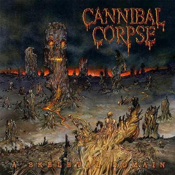 Album cover of "A Skeletal Domain" by Cannibal Corpse