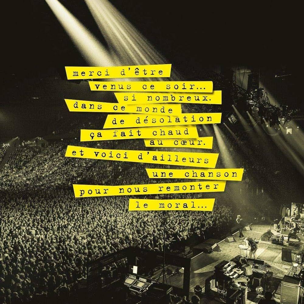 Portada de Álbum "40 Ans De Chansons Sur Scène", de Hubert-Félix Thiéfaine