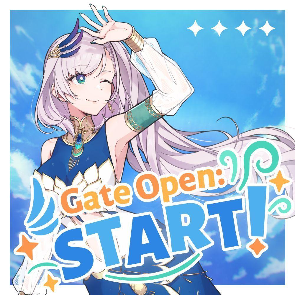 Single/EP cover of "Gate Open: Start!" by Pavolia Reine