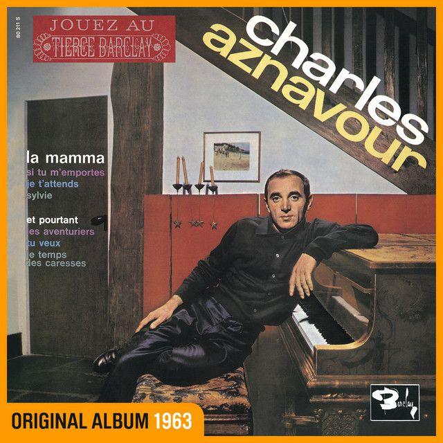 Portada del álbum "La Mamma", de Charles Aznavour