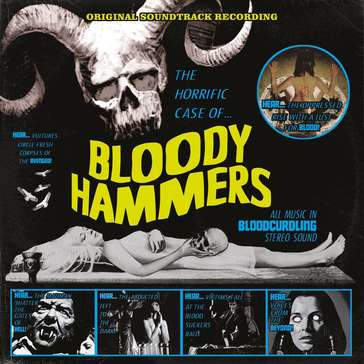 Portada de Sencillo/EP "The Horrific Case Of Bloody Hammers", de Bloody Hammers