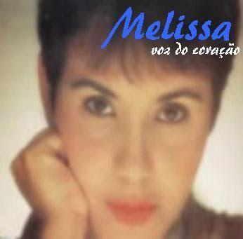 Portada del álbum "Voz do Coração", de Melissa