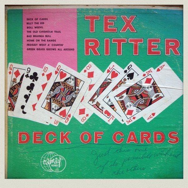 Portada de Álbum "Deck Of Cards", de Tex Ritter