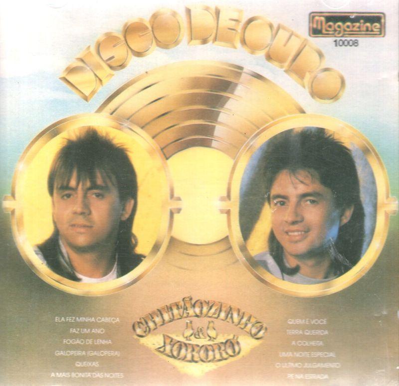 Album cover of "Disco de Ouro" by Chitãozinho & Xororó