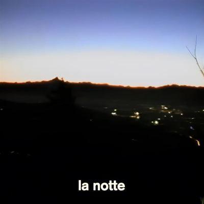 Capa do Single/EP "La notte", de Andrea Laszlo De Simone