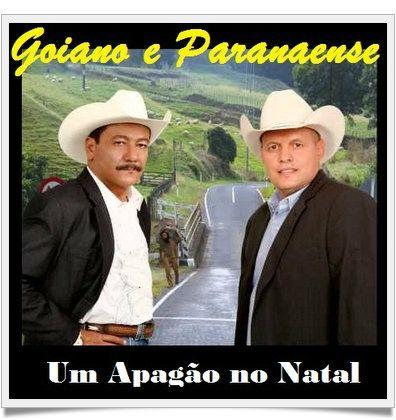 Portada de Álbum "Um Apagão No Natal", de Goiano e Paranaense